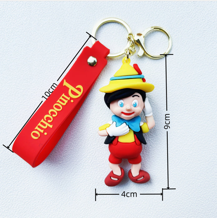 Wholesale PVC Cartoon Doll Keychain JDC-KC-WuYi144
