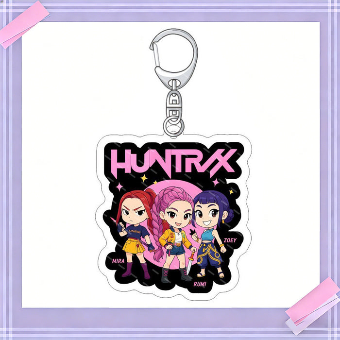 Wholesale 10pcs/set K-POP anime merchandise acrylic keychains and pendants