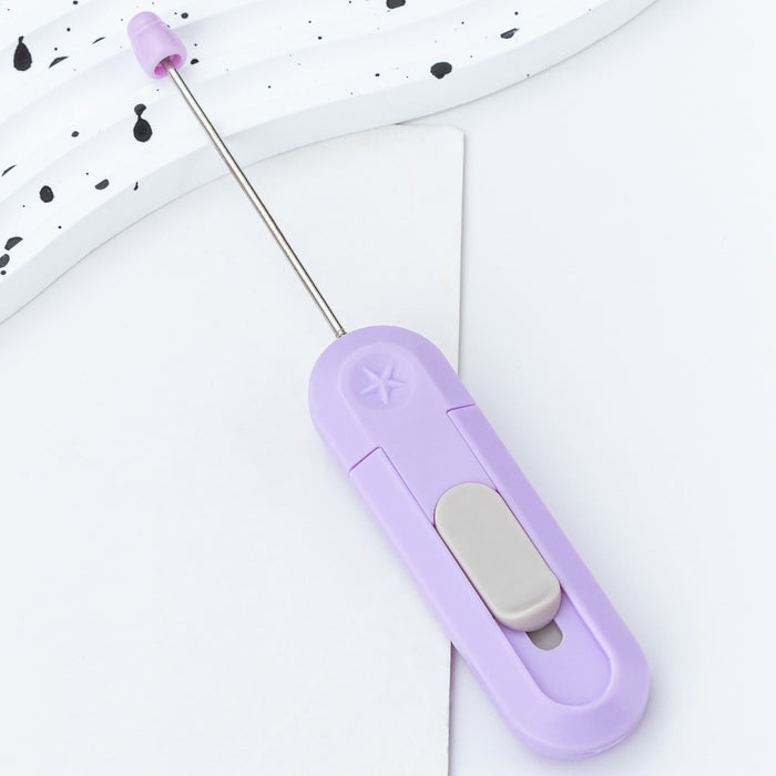 Wholesale Creative DIY beaded express convenient unboxing artifact art handmade paper cutter