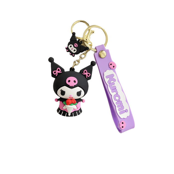 Wholesale Silicone Cartoon Keychain JDC-KC-MingT241