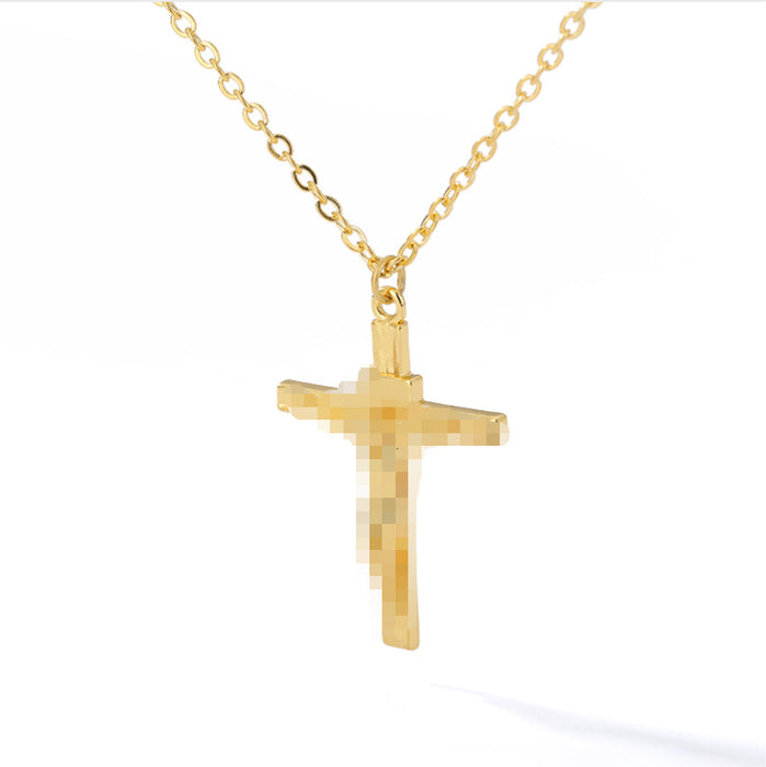 Wholesale stainless steel cross necklace titanium steel pendant jewelry