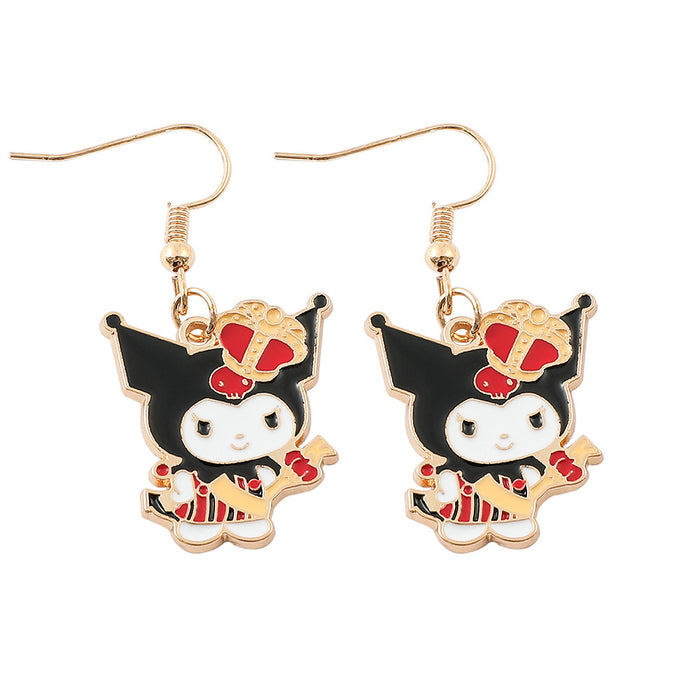 Wholesale Christmas Earrings Ear Hooks  Fashion Cartoon    Student Ear Jewelry