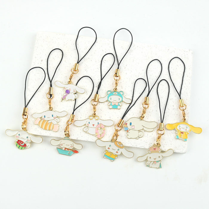 Wholesale Cartoon Alloy Lanyard Keychain JDC-KC-FuYu001