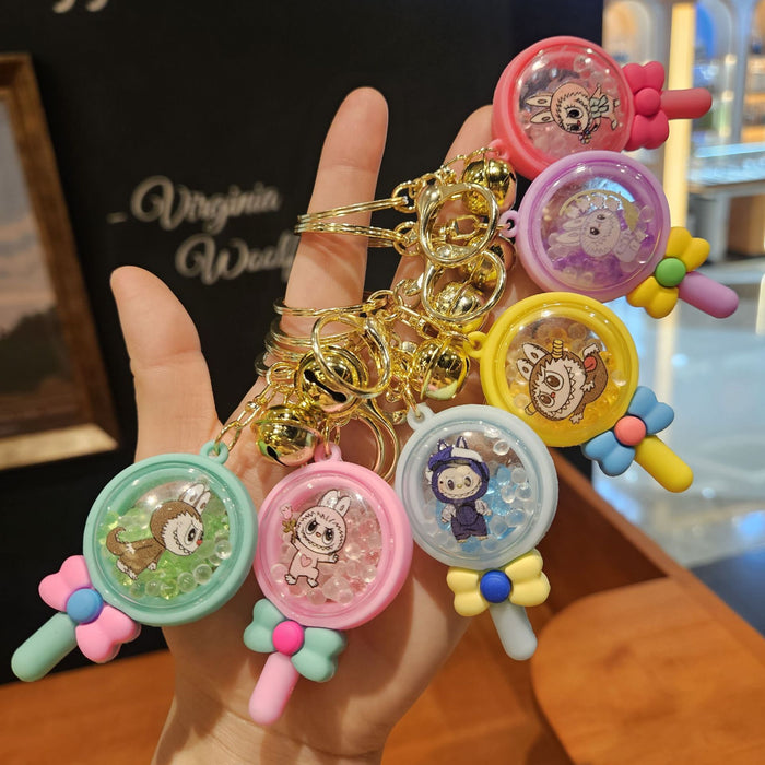 Wholesale Cartoon Doll Functional Luminous Cloth Creative Cartoon Cute Keychain Bag Pendant Keychain Car Buckle