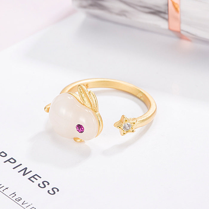 Wholesale Female Cute Ring with Adjustable Opening