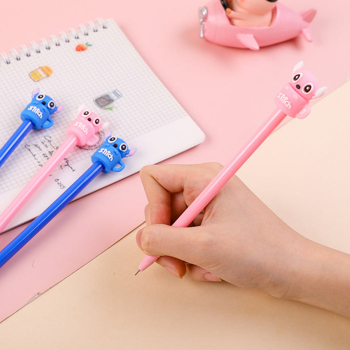 Wholesale Cartoon Creative Silicone Cup Three-dimensional Puppy Plastic Neutral Pen JDC-PN-KuBei001