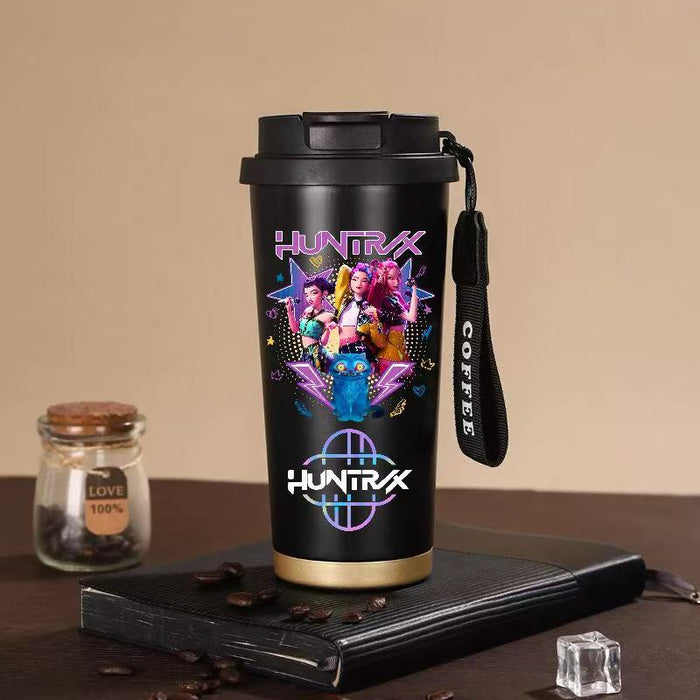 Wholesale KPOP peripheral large capacity stainless steel thermos cup