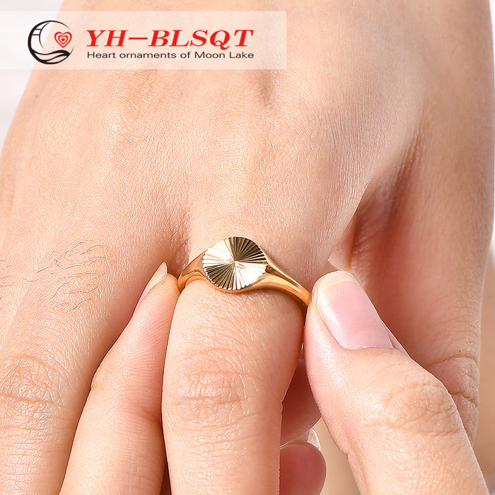 Wholesale stackable sunshine ring fashion jewelry