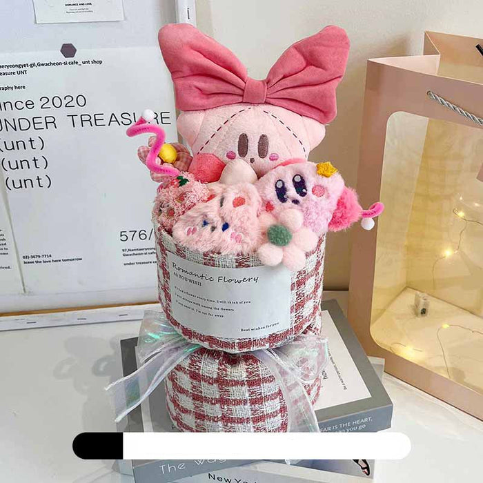 Wholesale Decorations Cute plush doll bouquet for Christmas.