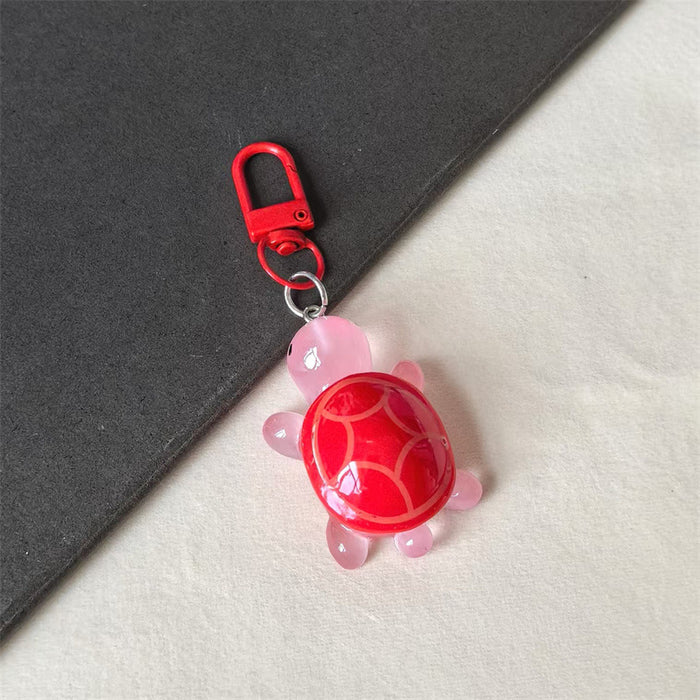 Wholesale Acrylic Luminous Turtle Keychain JDC-KC-HaoXi016