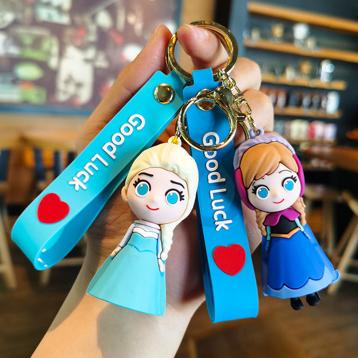 Wholesale Cartoon Doll Silicone Keychain JDC-KC-Tingm126