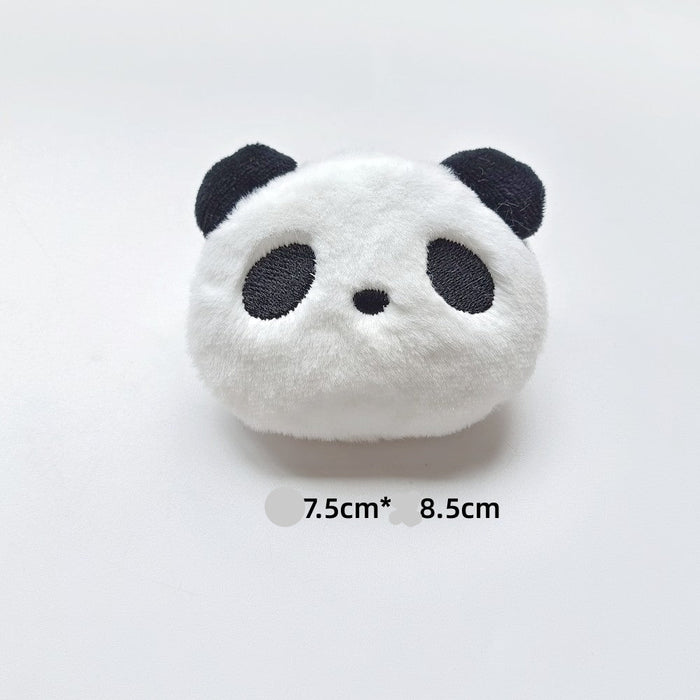 Wholesale Cute cartoon plush panda dolls,  brooches,  bags,  slippers,  accessories