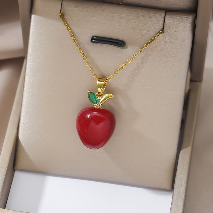 Wholesale Necklace Colored Zircon 26 English Letter Pendant Fashion Letter Pendant Jewelry