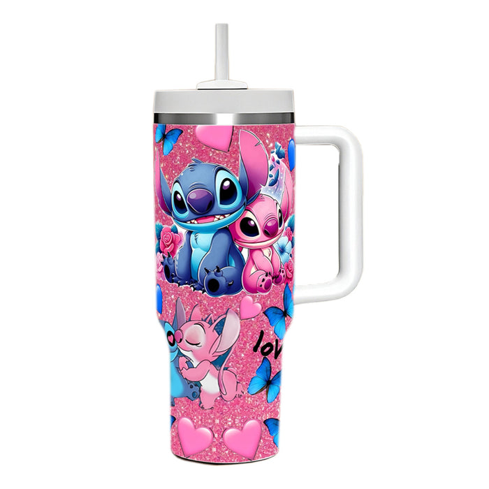 Wholesale Cartoon Character 40OZ Stainless Steel Insulated Ice Bullies Cup with Handle