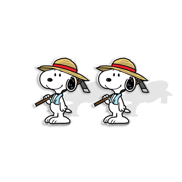 Wholesale Classic cartoon resin Little Yellow Bird earrings for women