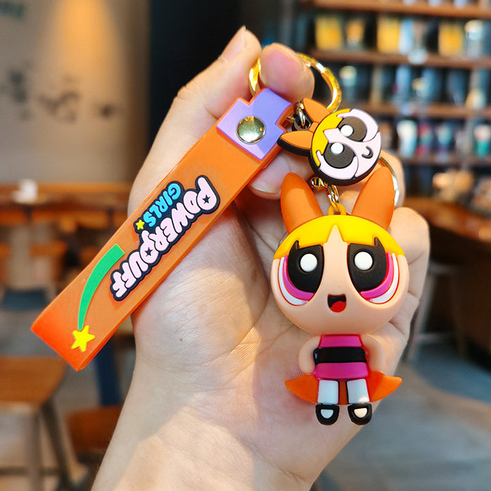 Wholesale Cartoon girls cute keychains