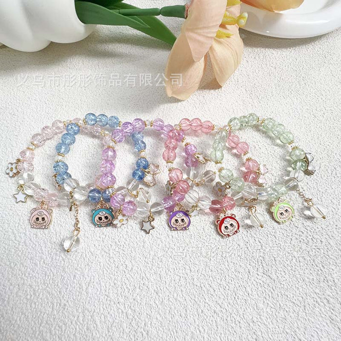 Wholesale Beaded Bracelet Cute Elastic Cartoon Jade Broken Cloth Bracelet Bracelet Girlfriend Gift