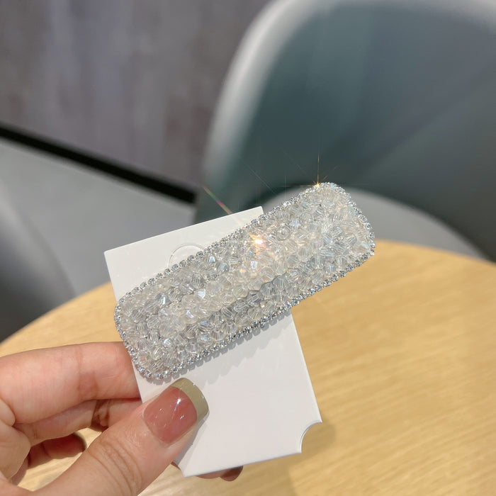 Wholesale Flash Full Diamond Hair Clip Side Hairpin Hair Accessories Headwear