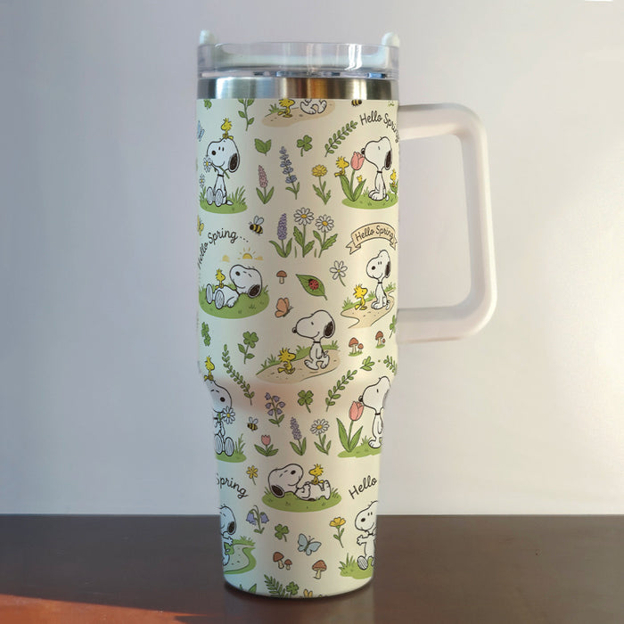 Wholesale Stainless Steel Insulated Tumbler 40oz with Handle Car Cup MOQ≥2