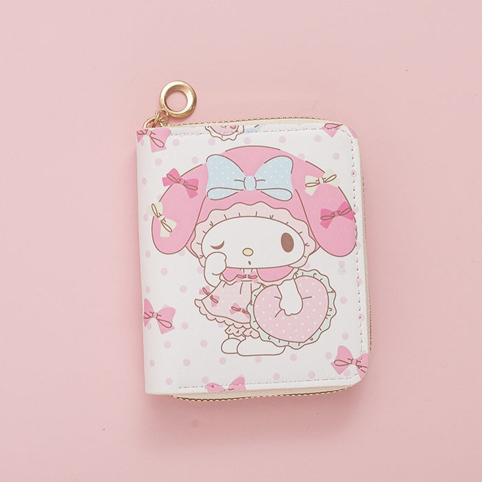 Wholesale Cartoon Anime Cute Short Zipper Wallet JDC-WT-QT018