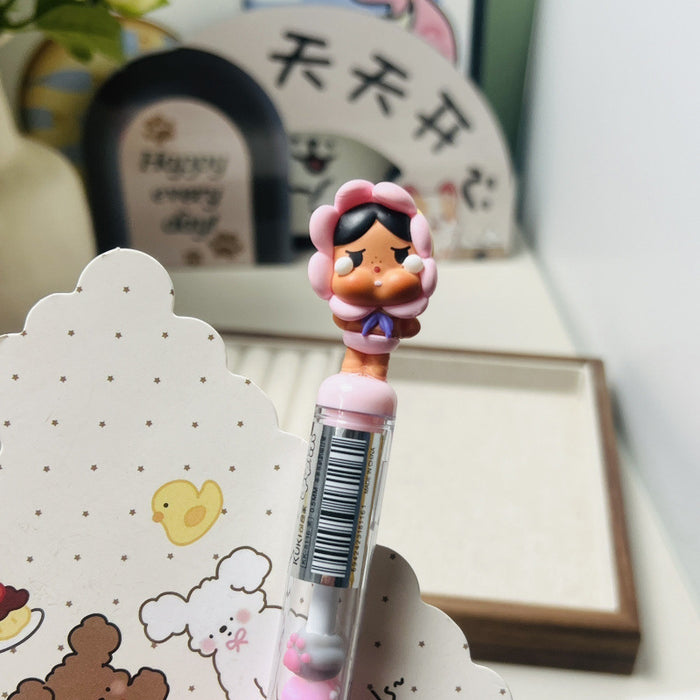 Wholesale Flocking Cute Grain String Music Gel Pen