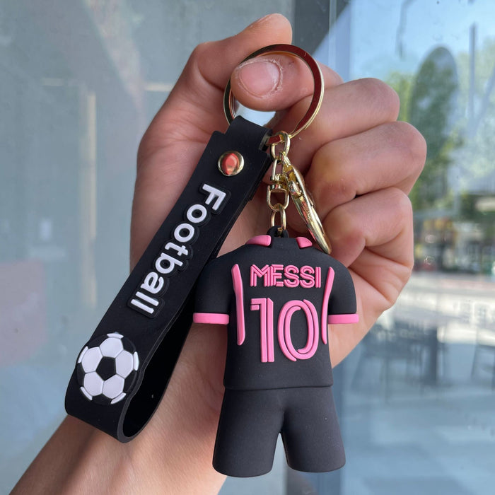 Wholesale Football jersey keychain, jersey backpack pendant, small gift