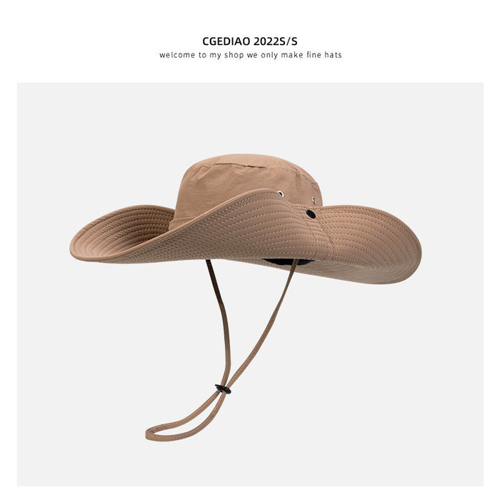 Wholesale Fisherman's hat, sun hat, sunshade hat, sun protection hat, mountain climbing hat