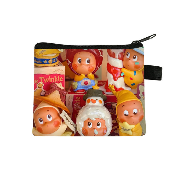 Wholesale Cute Star Children' s Cartoon Creative Girls Portable Storage Coin Purse Student Supplies