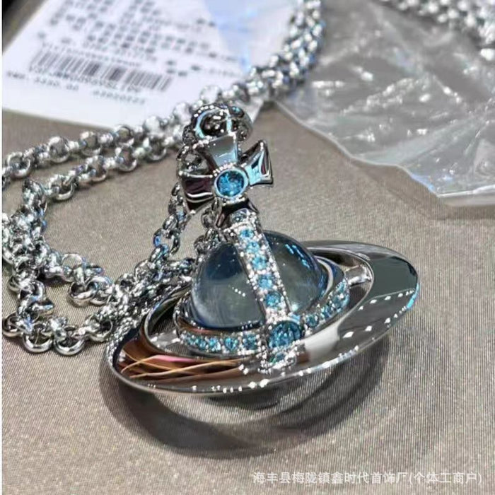 Wholesale UFO necklace sweater chain