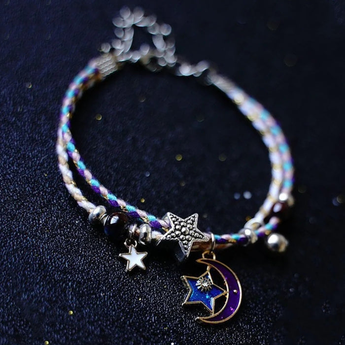 Wholesale Cosmic Actress Star Moon Bracelet