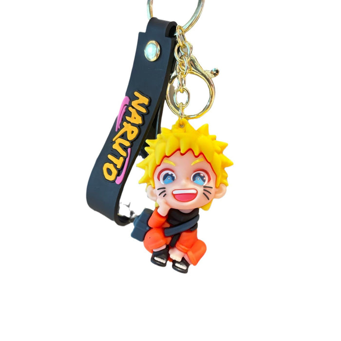 Wholesale Cute anime character PVC keychains