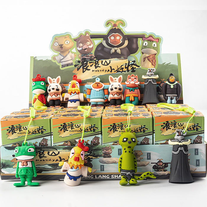 Wholesale Little Monster Figure Ornaments Children' s Toys Pendants Dolls Blind Bags