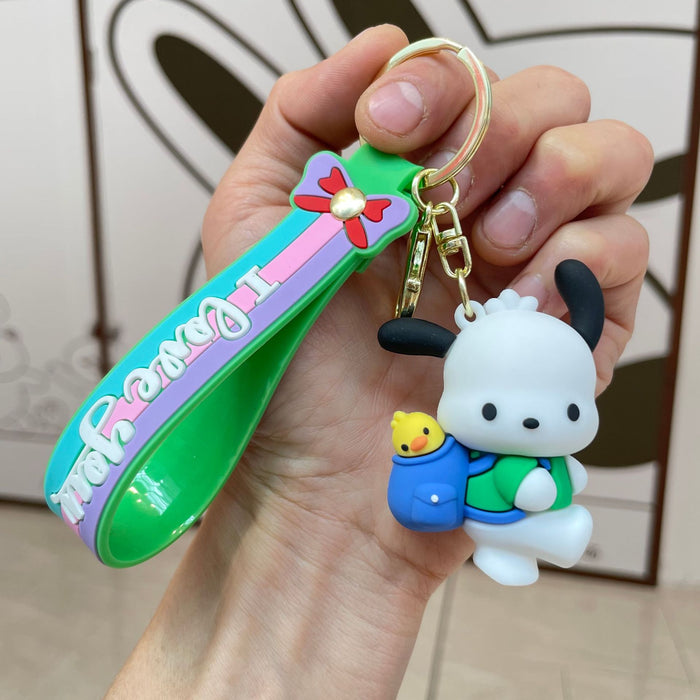 Wholesale Backpack keychain, cute doll, claw machine, small accessories, car accessories wholesale