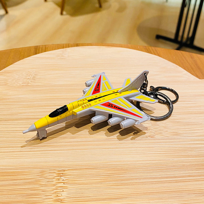 Wholesale Creative personality alloy cartoon car keychain backpack pendant