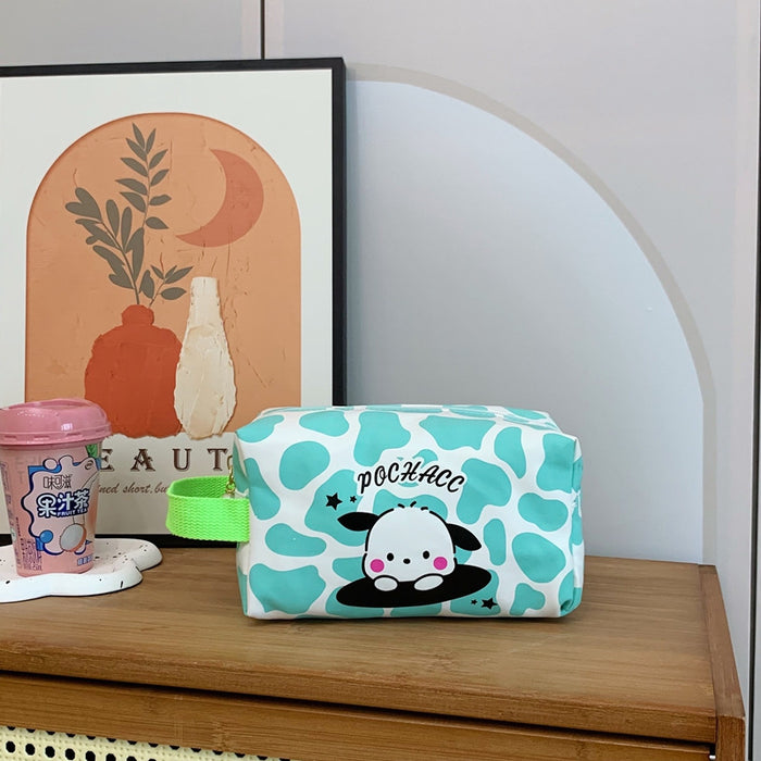 Wholesale Cartoon pencil case, large capacity, multifunctional, high aesthetic value, cute girl, elementary school stationery bag, creative zero wallet pencil case