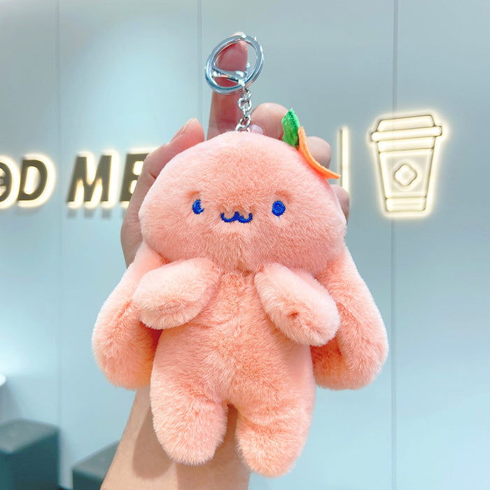 Wholesale Schoolbag Doll Toys Wholesale Cute Bag Pendant Key Pendant Cinnamon Dog Doll Plush Keychain JDC-KC-YD093