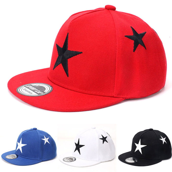 Wholesale Chic Red Kids Baseball Cap Wide Brim Adjustable Sun Hat For Outdoor Resale