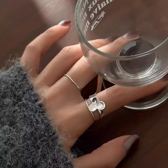 Wholesale The ring is niche, high-end, light luxury, versatile and versatile. It is a new handmade accessory