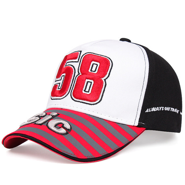 Wholesale explosion racing baseball cap
