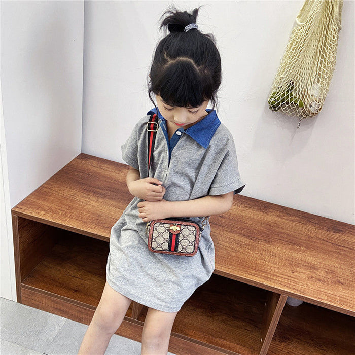 Wholesale Cute and versatile girls'  cross-body shoulder bag