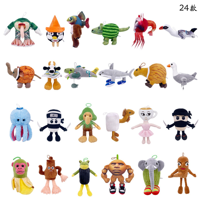 Wholesale Mountains and Seas Shark Figures Peripheral Plush Toys Dolls