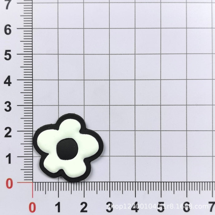 Wholesale DIY kit accessories PVC soft rubber phone case slippers shoe buckle decoration cup patch