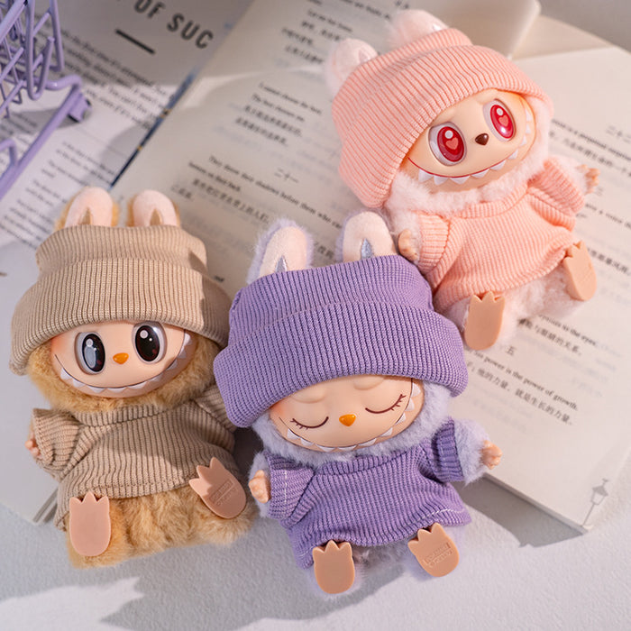 Wholesale 15cm Clothes Sitting Party Printed Clothes