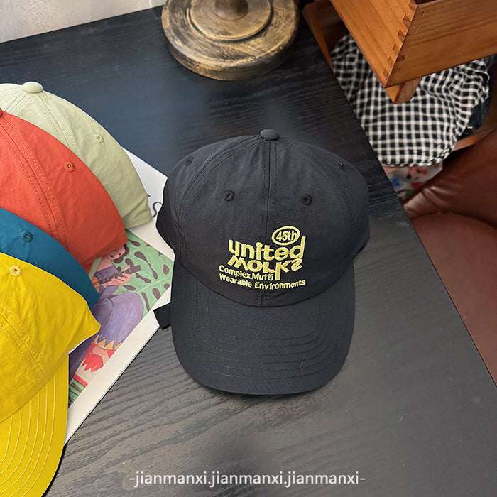 Wholesale New letter design for quick drying travel with baseball cap and student hat