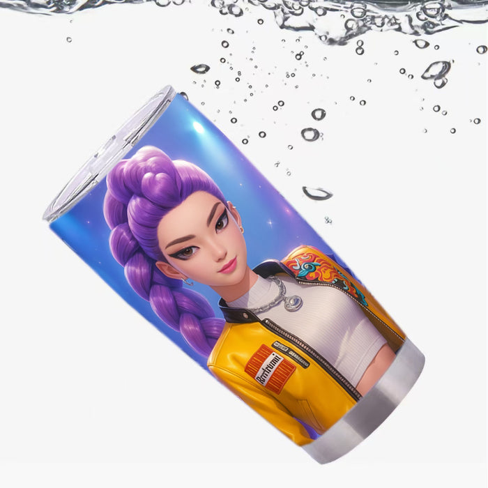 Wholesale 20oz Car Cup Hunter Witch Group K-Pop Vacuum Stainless Steel Thermos Cup