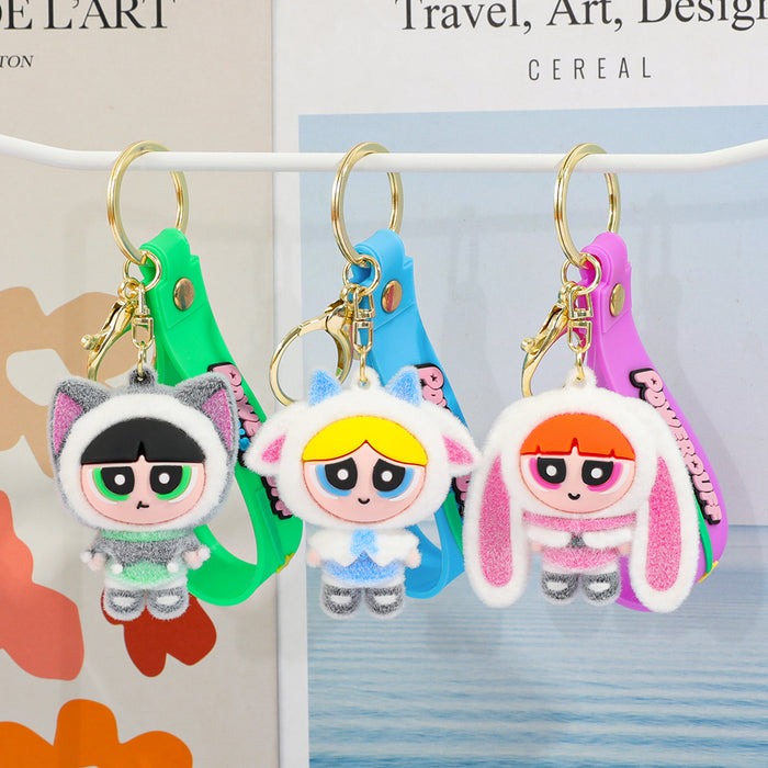 Wholesale Cartoon keychain,  elf plush toy,  trendy play desktop decoration,  small ornament