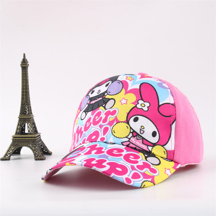Wholesale children' s hat cartoon  boys and girls baseball cap thin sunscreen cap boys