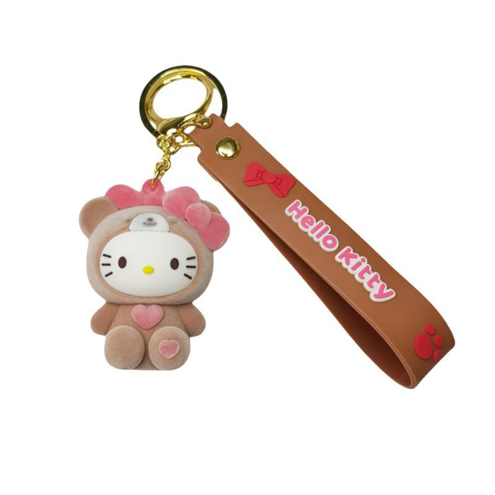 Wholesale Cute Cartoon Cat Keychain Metal Attachment Fashion Accessory MOQ≥2