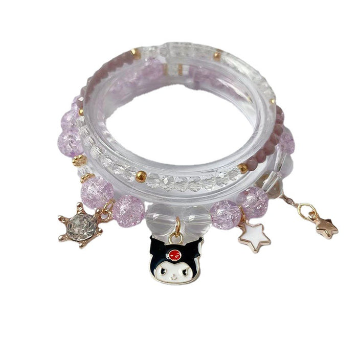 Wholesale Popcorn Beads  Crystal Bracelet Cute