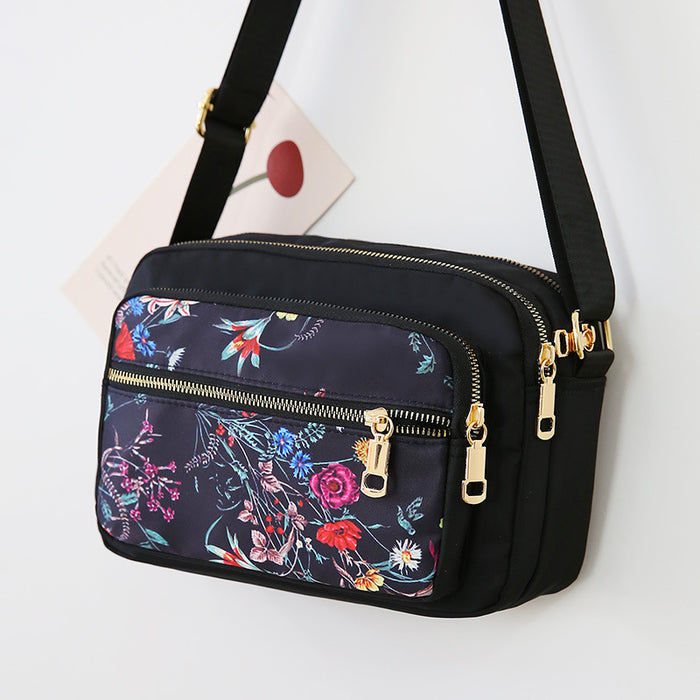 Wholesale New Fashion Shoulder Crossbody Bag Nylon Casual Backpack Canvas Bag Women's Bag